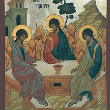 Схема вышивки «Святая Троица»