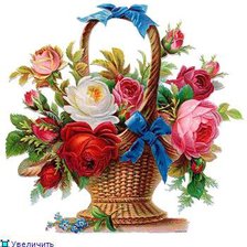 Схема вышивки «Винтажные розы»