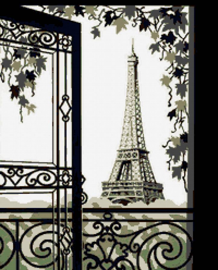 Париж - эйфелевая башня, париж - предпросмотр