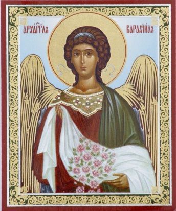 Святой Архангел Варахиил благословение Божье, покровитель семьи - иконы, архангел, религия - оригинал