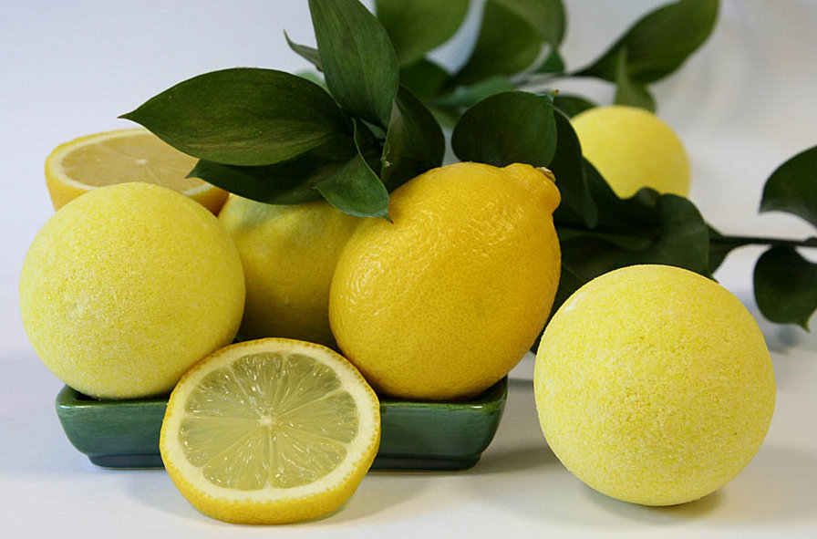 Лимоны - фрукты, пейзаж - оригинал