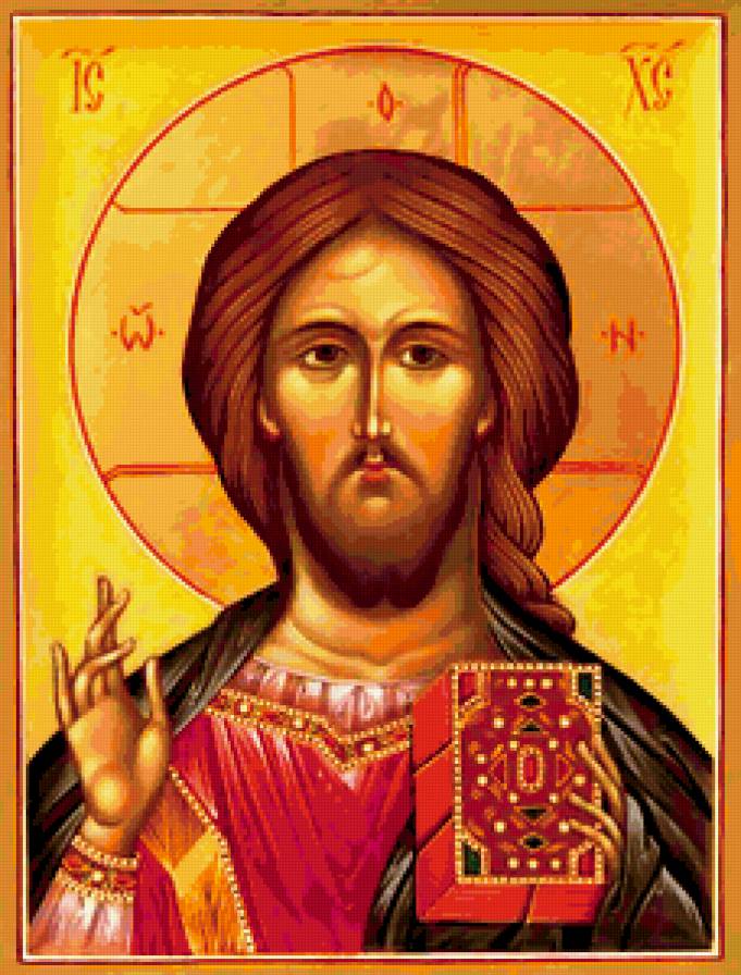 Икона Спасителя - иконы, религия, спаситель - предпросмотр