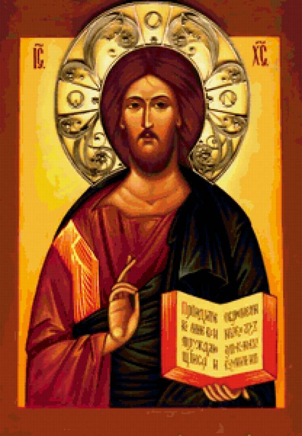 Икона Спасителя - иконы, религия, спаситель - предпросмотр