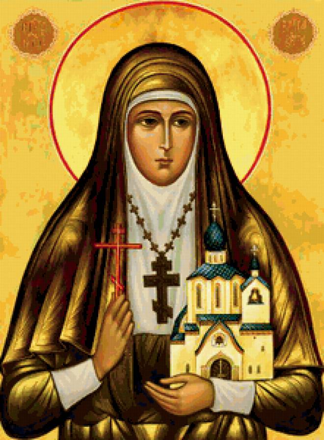 Святая Елизавета - святая, религия, иконы - предпросмотр