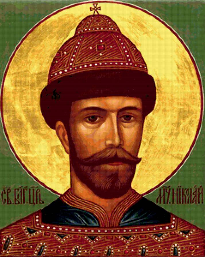 Св ii. Икона царя страстотерпца Николая 2.