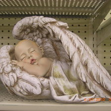 Схема вышивки «ангелочек»