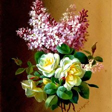 Схема вышивки «букет»