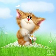 Схема вышивки «Мечтатель.»