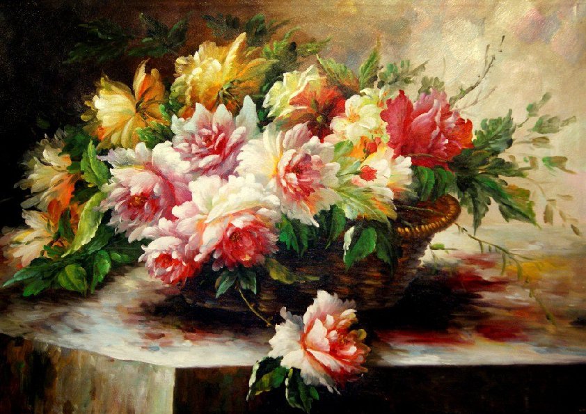 Натюрморт Минаев - натюрморт, цветы, живопись - оригинал