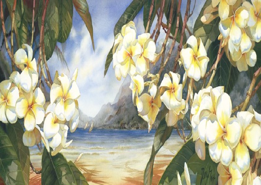 Цветы Даррила Тротта - живопись, цветы - оригинал
