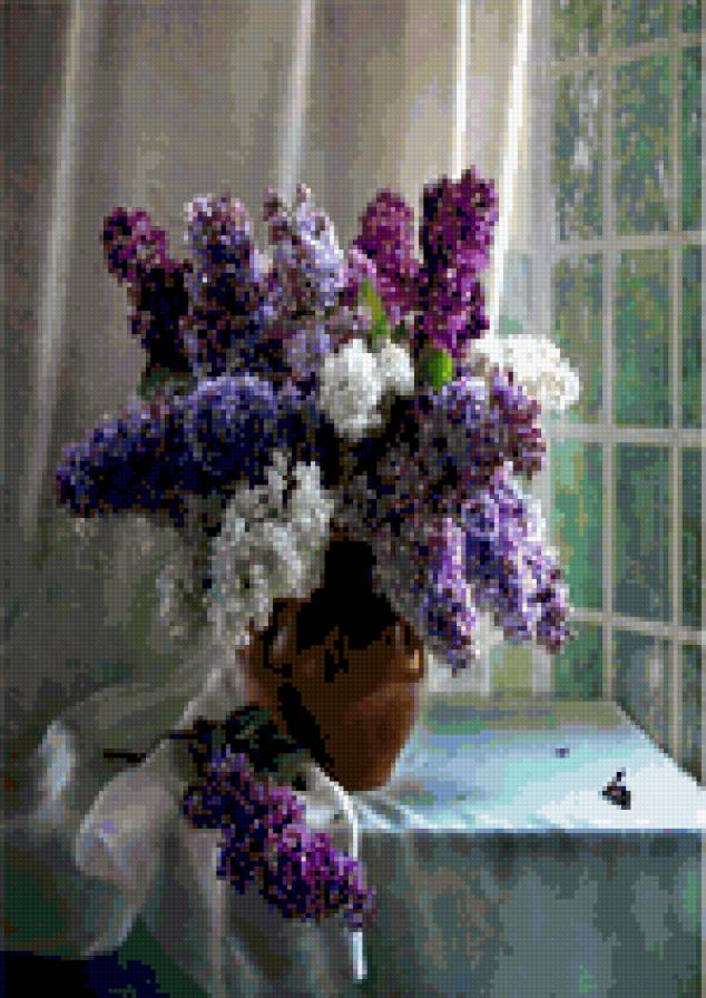 Сирень - сирень, цветы, натюрморт - предпросмотр