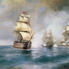 Схема вышивки «черноморский флот»