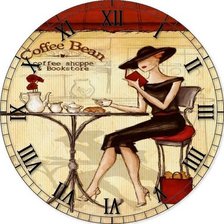 Схема вышивки «часы»