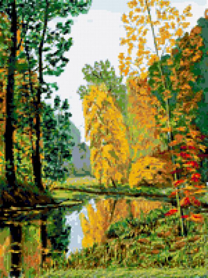 осень Шишкин - пейзаж - предпросмотр