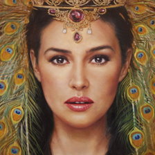 Схема вышивки «царица»