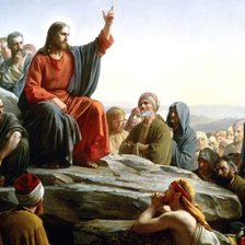 Схема вышивки «исус сред миряните»