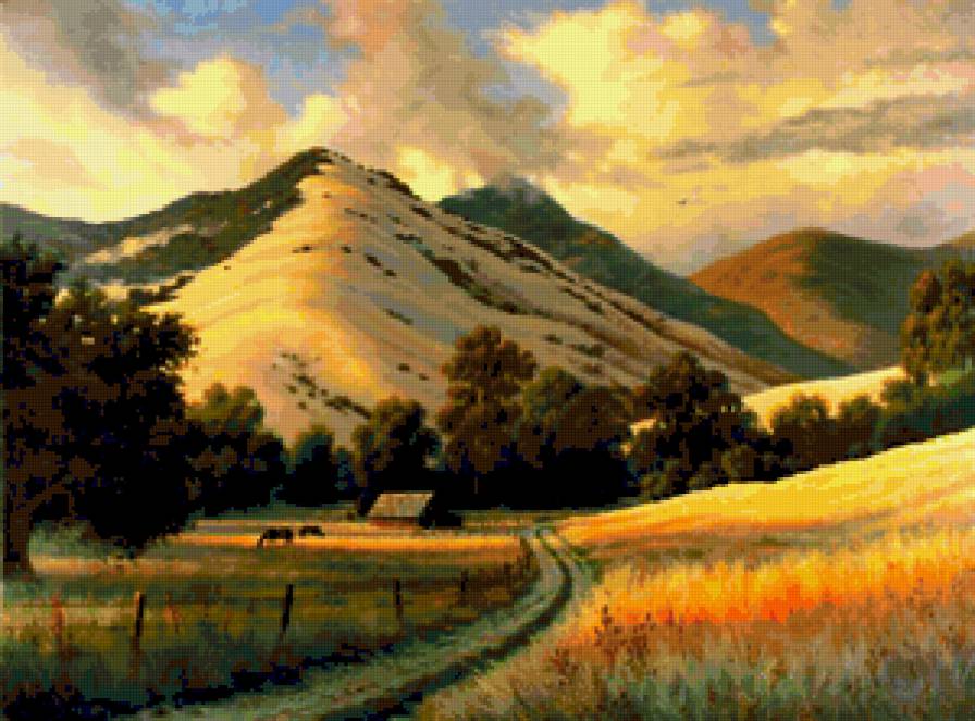 Заснеженные вершины - горы, природа, пейзаж - предпросмотр