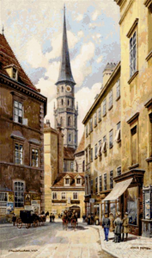 городской пейзаж - архитектура, городской пейзаж, город, старый город - предпросмотр