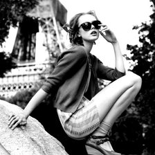 Схема вышивки «Model»