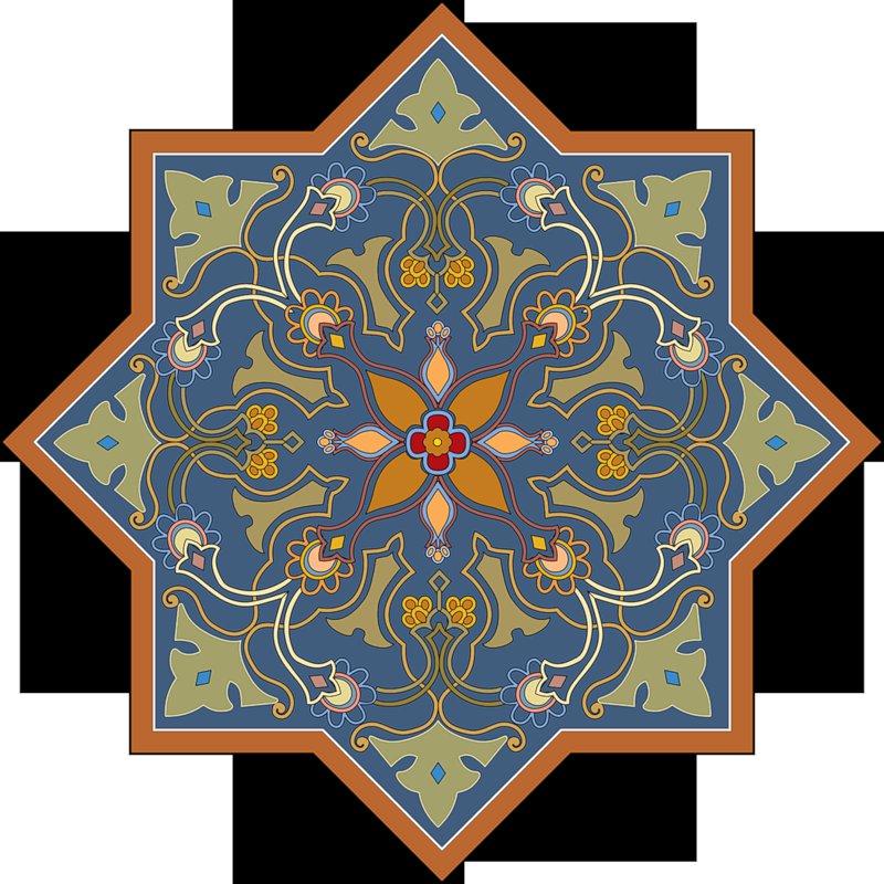 подушка - узор, подушка - оригинал