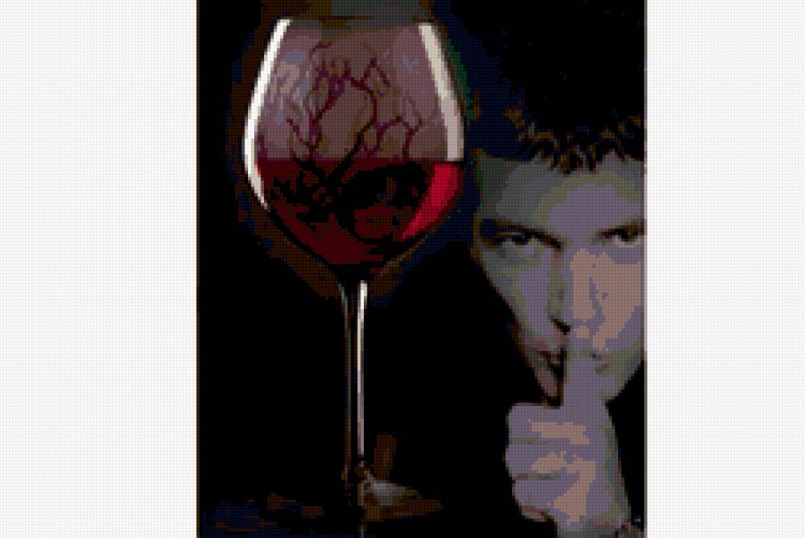 мужчина - вино, бандерас, актер, вампир - предпросмотр