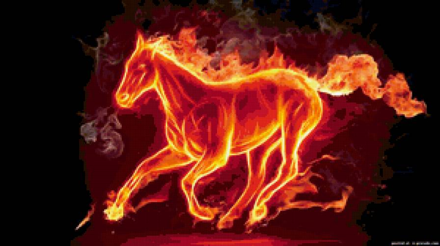 лошадь в огне - картинки - предпросмотр
