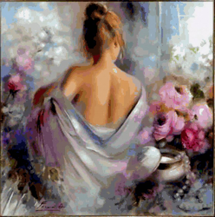 нежность - картина - предпросмотр