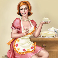 Оригинал схемы вышивки «вкусный тортик» (№267588)