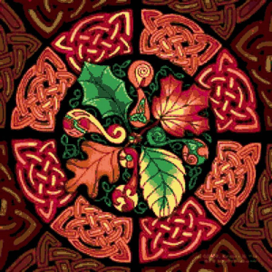 подушка - узор, подушка - предпросмотр