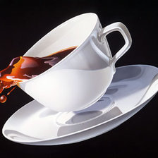 Оригинал схемы вышивки «чашка кофе» (№267893)