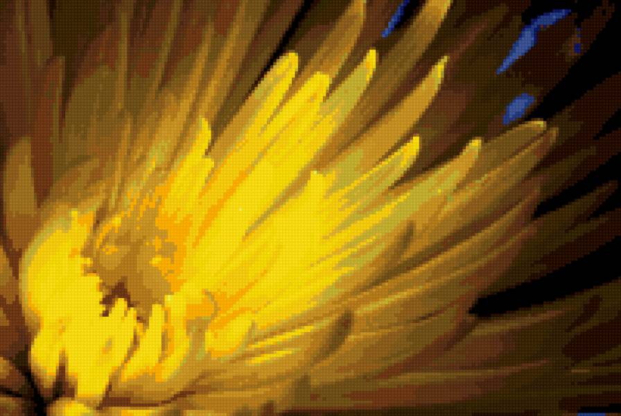 Желтая хризантема - хризантема, цветы, желтый, растения, цвет - предпросмотр