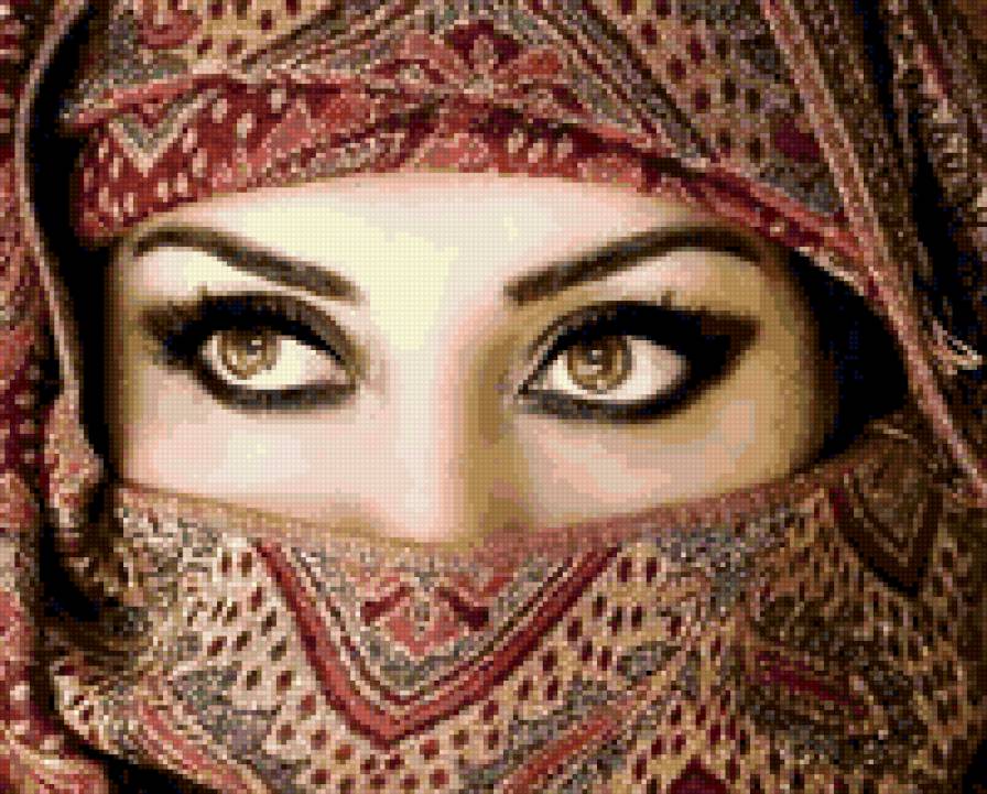 Восточные глаза - глаза - предпросмотр