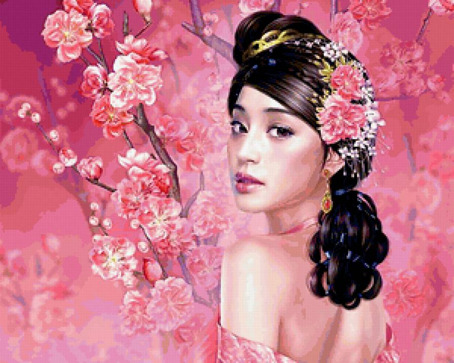 сакура - люди - предпросмотр