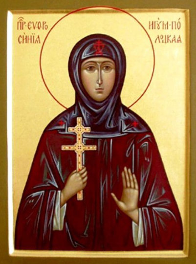 Святая Евфросиния Полоцкая - иконы, религия, святая - оригинал