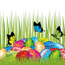 Схема вышивки «пасхальное»