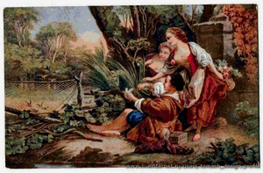 ловец птиц - пастораль - предпросмотр