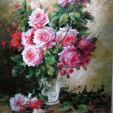 Схема вышивки «цветы»