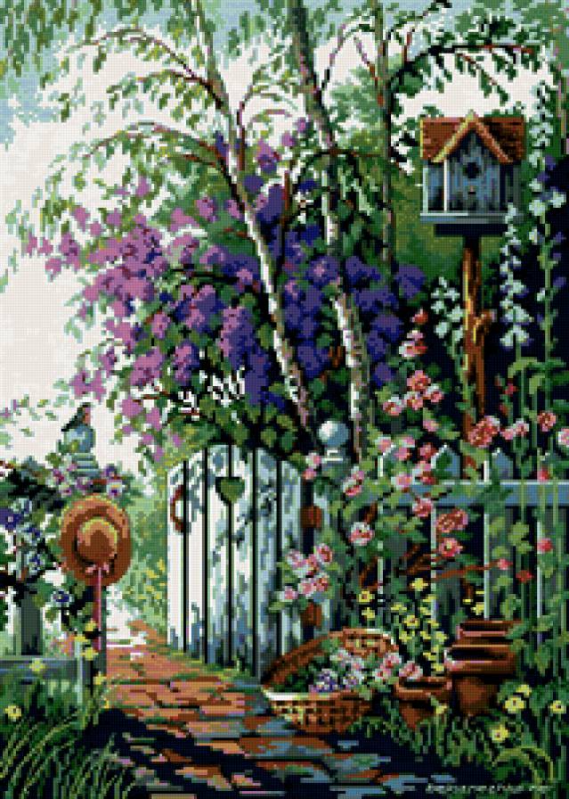 648 - природа. дома - предпросмотр