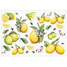 Схема вышивки «лимон»