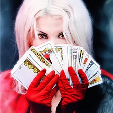 Схема вышивки «Ведьма»