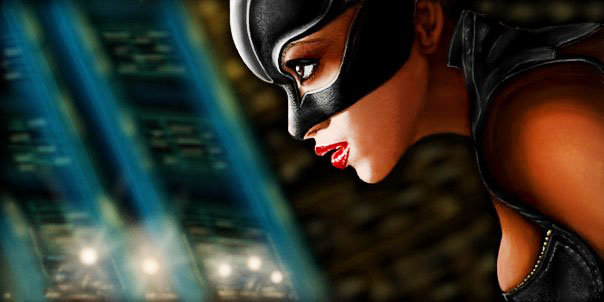 Женщина кошка - кот, девушки - оригинал