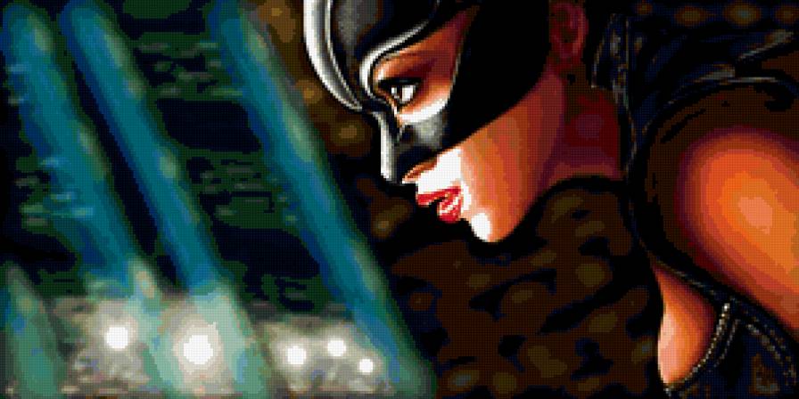 Женщина кошка - кот, девушки - предпросмотр