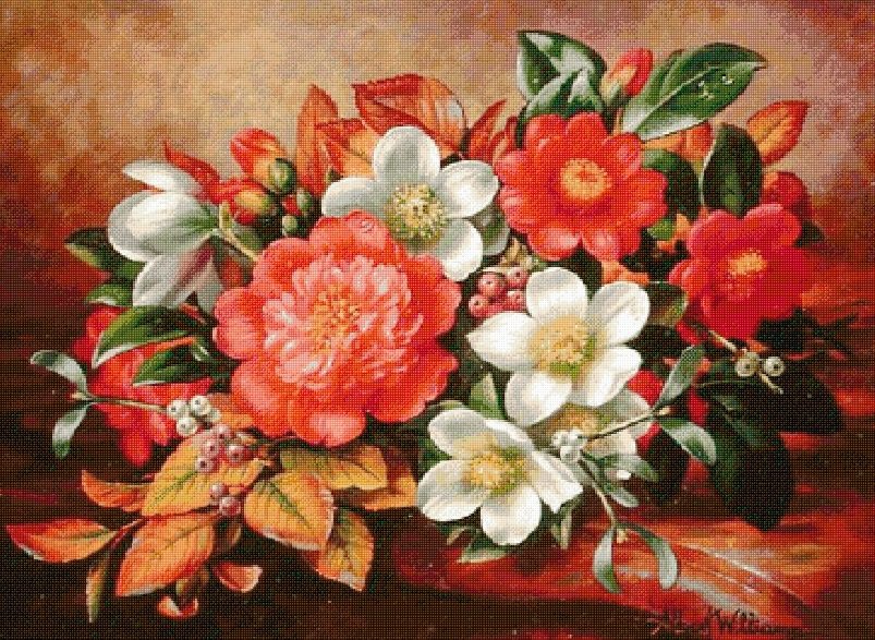 натюрморт - цветы - оригинал