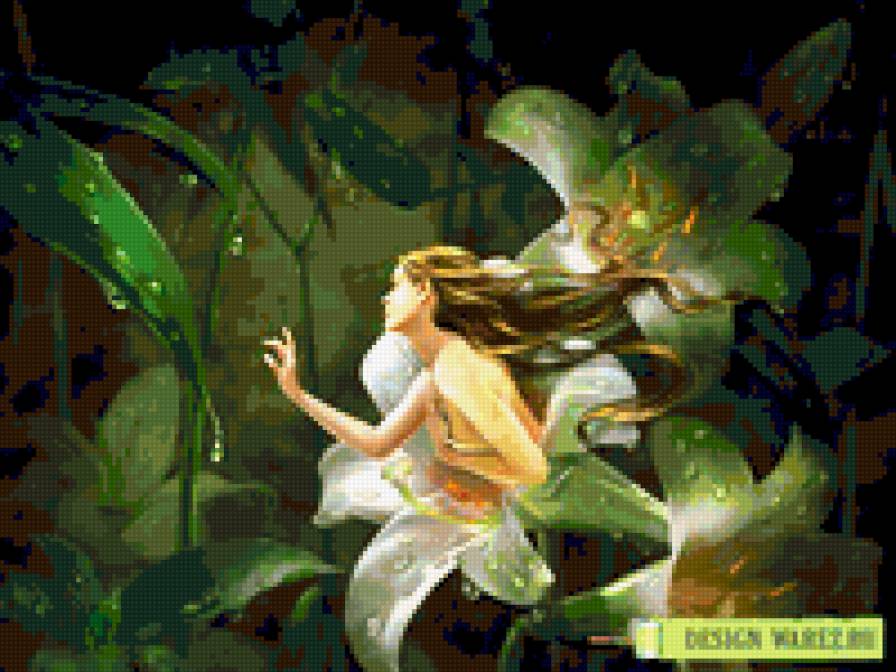 цветочная фея - феи - предпросмотр