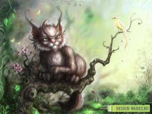 чеширский кот - антарис - оригинал