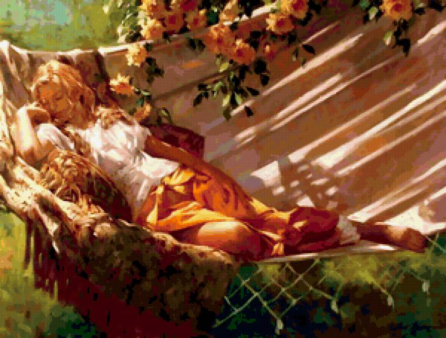 женщина в живописи - предпросмотр