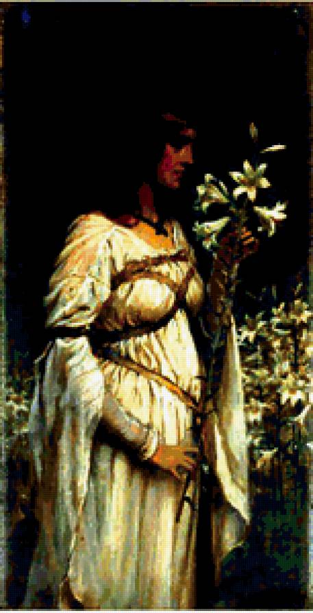 женщина в живописи - предпросмотр