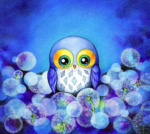 Совушка - птицы, сова - оригинал