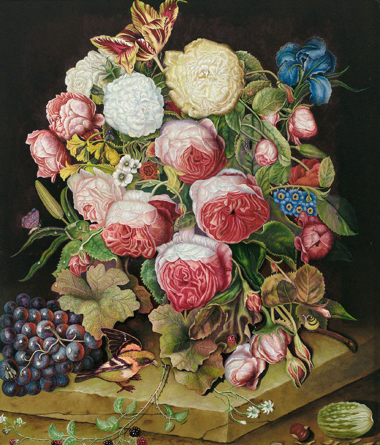 Серия "Букет" - пионы, цветы, букет - оригинал