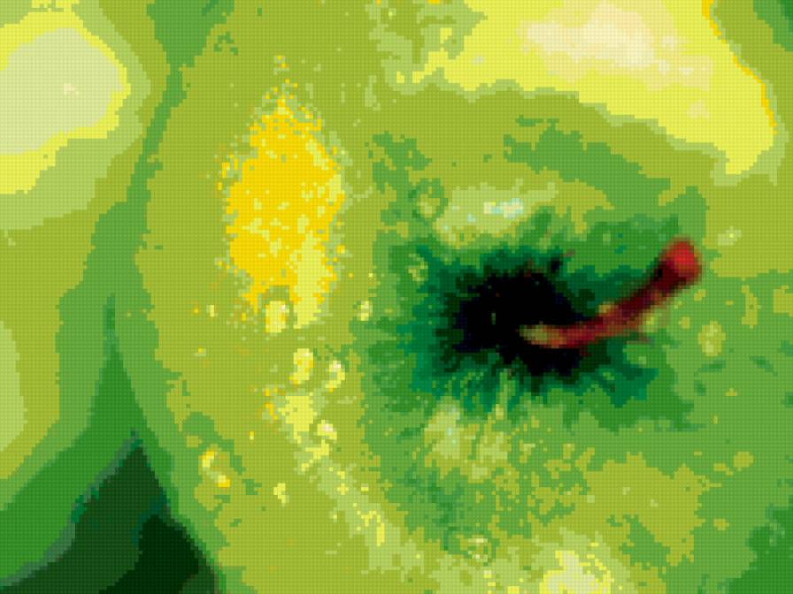 ЗЕЛЕНОЕ ЯБЛОКО - зеленый, яблоко, фрукт - предпросмотр